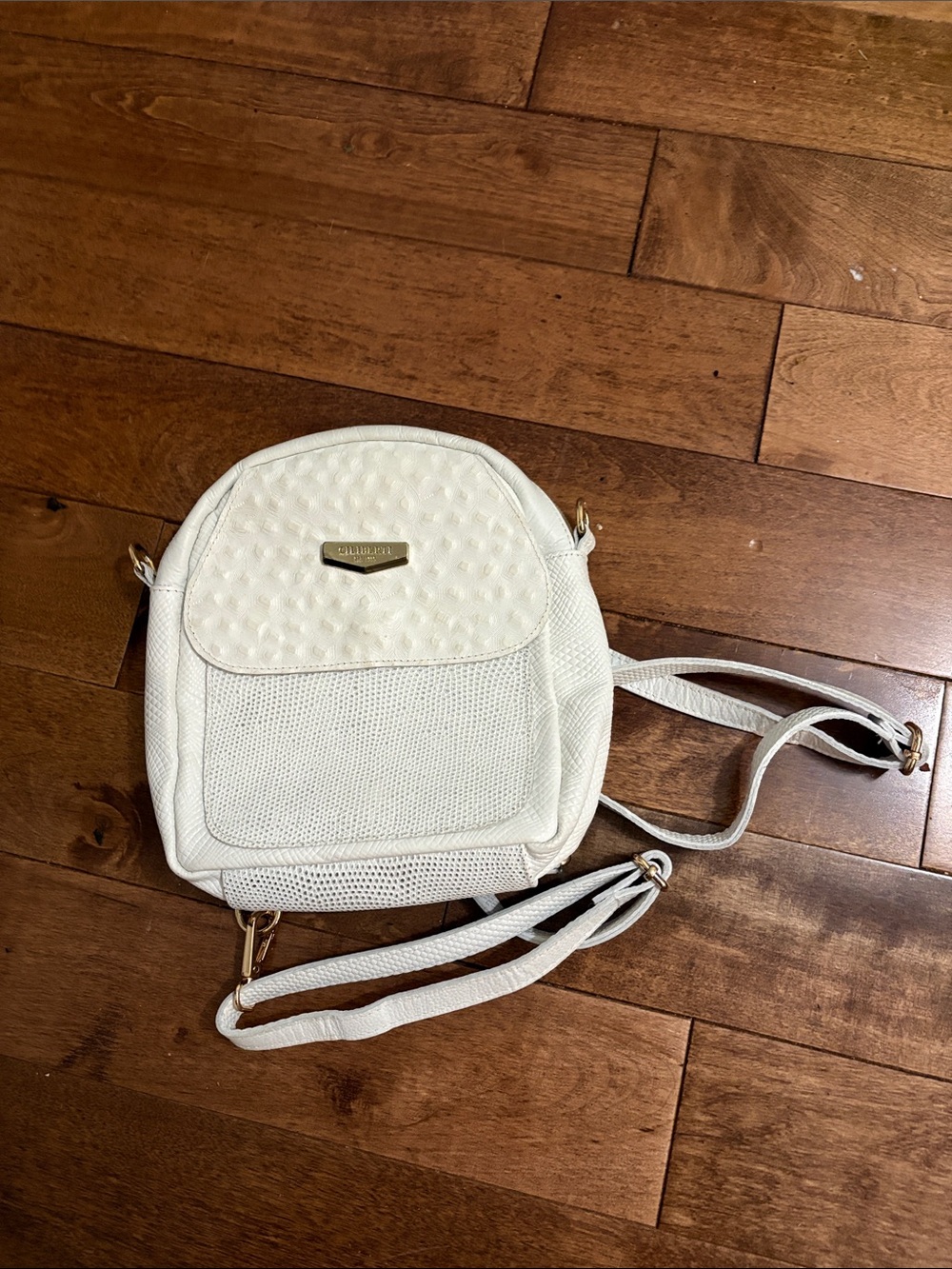 White small backpack NOT AVAILABLE ANYMORE - Picture 1 of 2
